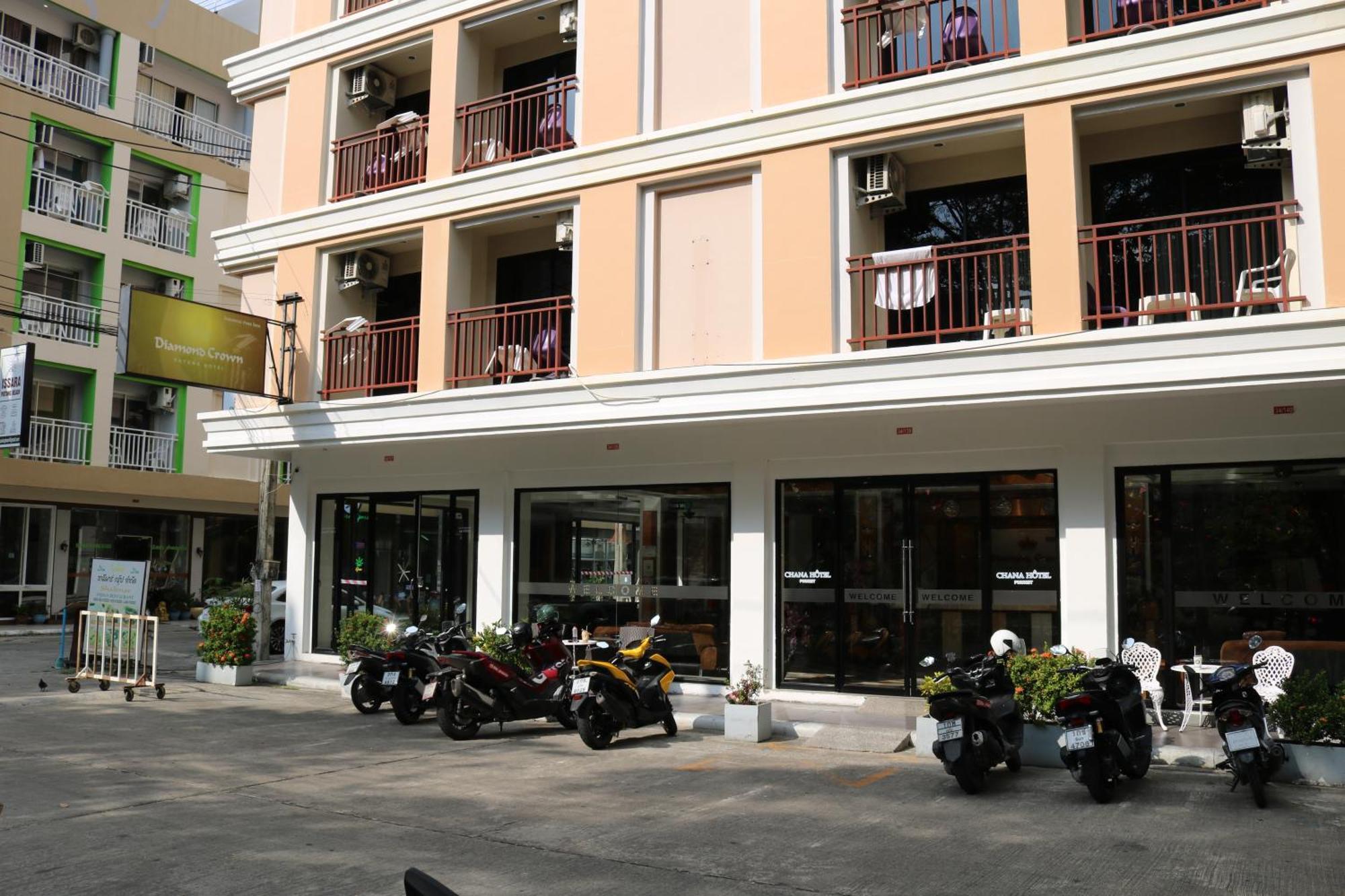 Diamond Crown Hotell Patong Exteriör bild